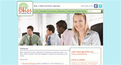 Desktop Screenshot of blissconsultinggroup.com